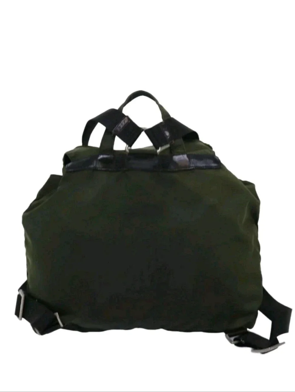 Prada Olive Green Khaki Nylon Backpack - Luxury Men’s/ Womens Bag Hp 🔥🔥🔥🔥